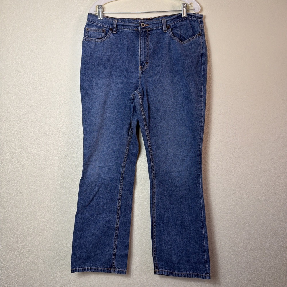 Ann Taylor Special Edition Jeans Womens 14M Low Rise Blue Denim 100% Cotton Vtg